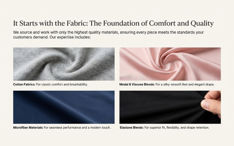 Fabrics Used in Underwear Manufacturing