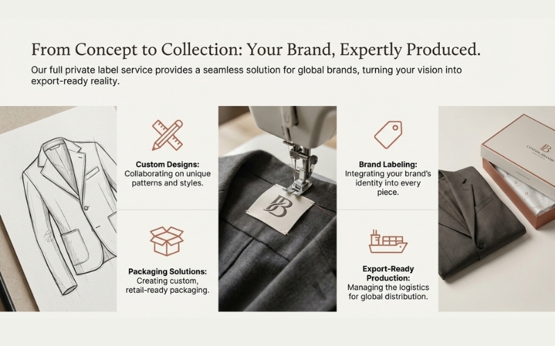 Private Label Jacket Manufacturing