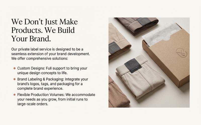 Private Label Underwear Manufacturing