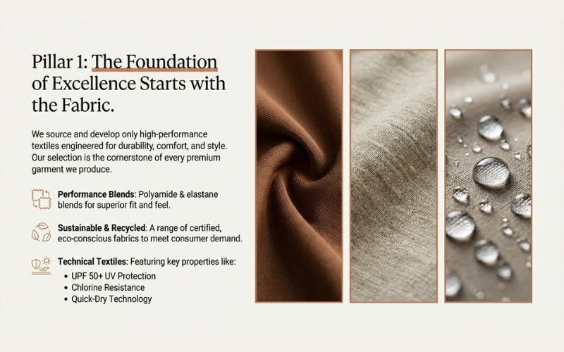 Swimwear Fabrics Used by Taşkın Moda