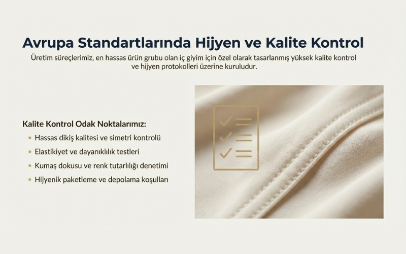 Taşkın Moda İç Çamaşırı Üretiminde Neden Güvenilir