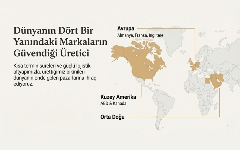 Toptan Bikini Üreticisi Olarak İhracat ve Global Deneyim