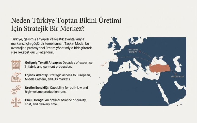 Türkiye Neden Toptan Bikini Üretiminde Tercih Ediliyor