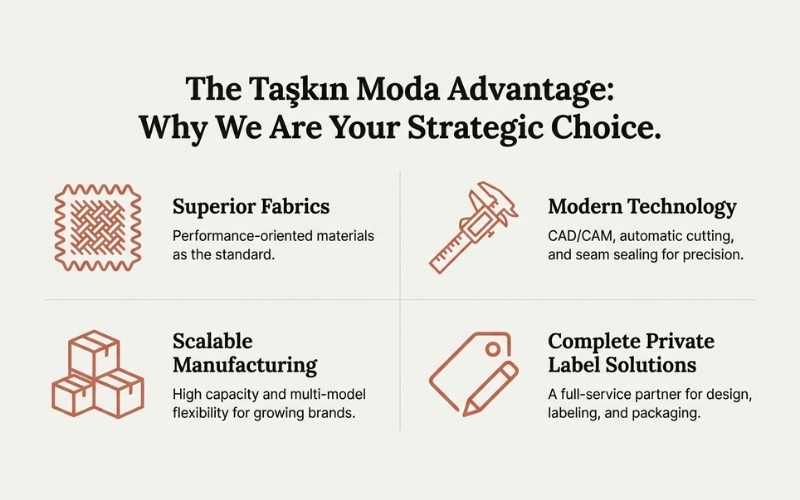 Why Choose Taşkın Moda as Your Jacket Manufacturer