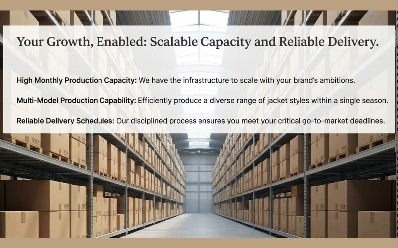 Why Choose Taşkın Moda as a Jacket Manufacturer in Turkey