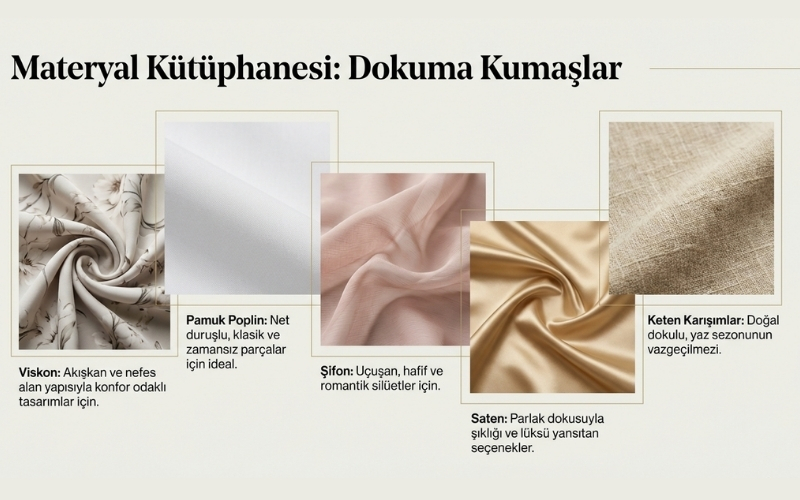 Elbise Üretiminde Kullanılan Kumaş Türleri