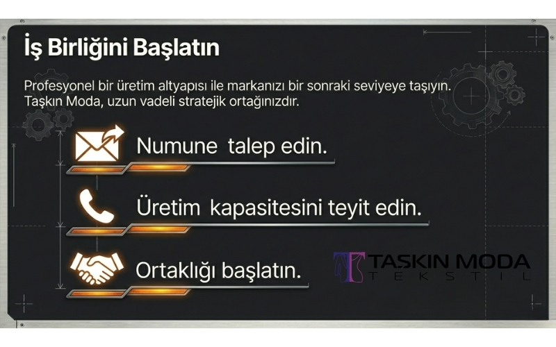 Markanız İçin Güçlü Üretim Altyapısı