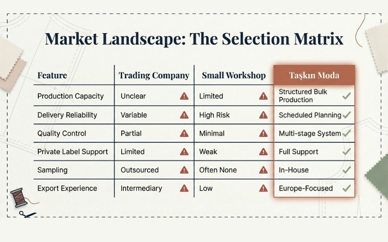 Market Landscape: Comparison Table