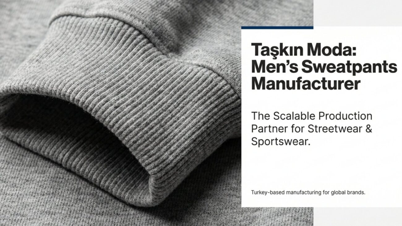 Men’s Sweatpants Manufacturer in Turkey