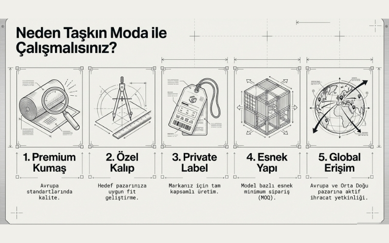 Neden Taşkın Moda Erkek Eşofman Altı Üretiminde Doğru Tercih?