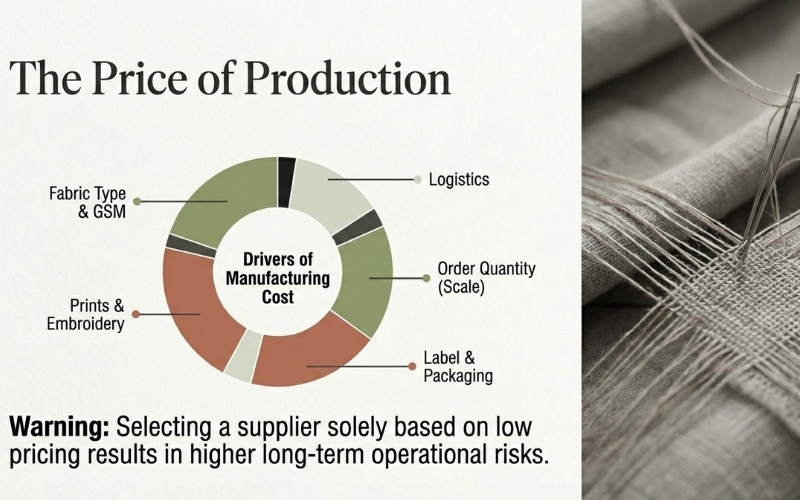 Pricing Factors in Private Label Production