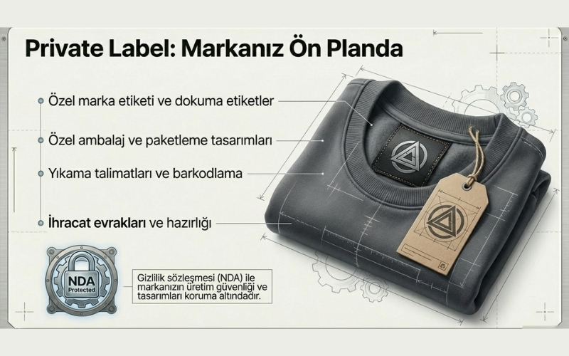 Private Label Erkek Eşofman Altı Üretimi