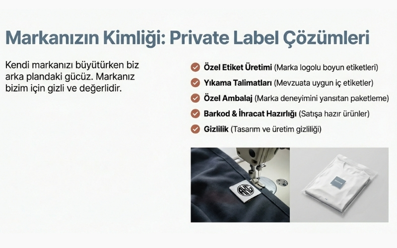 Private Label Tişört Üretimi