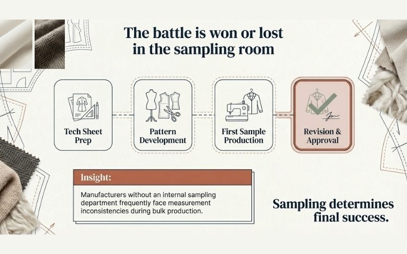 Sampling Department & Product Development