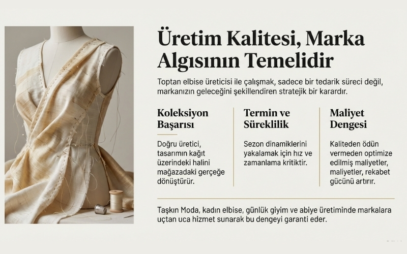 Toptan Elbise Üreticisi ile Çalışmak Neden Önemlidir?