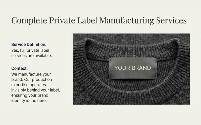 Turkey-based private label knitwear manufacturer
