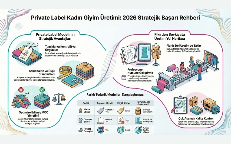Private Label Kadın Giyim Üreticisi