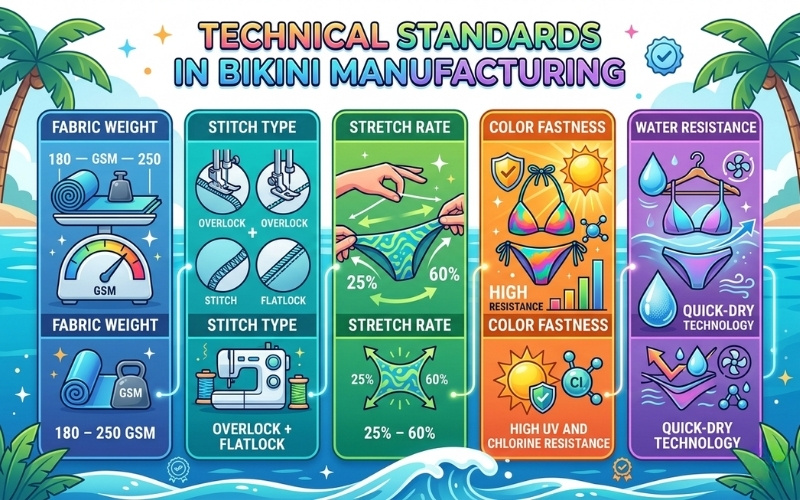 Technical Standards in Bikini Manufacturing