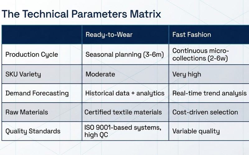 Technical Production and Collection Planning Model