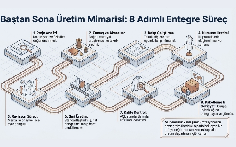 Hazır Giyim Üretim Süreci